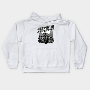 I jeep therefore I am Kids Hoodie